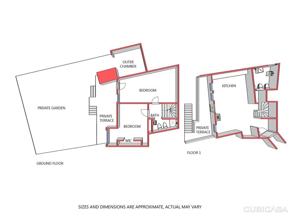 Porta Dipinta House Bergamo Alta公寓 客房 照片